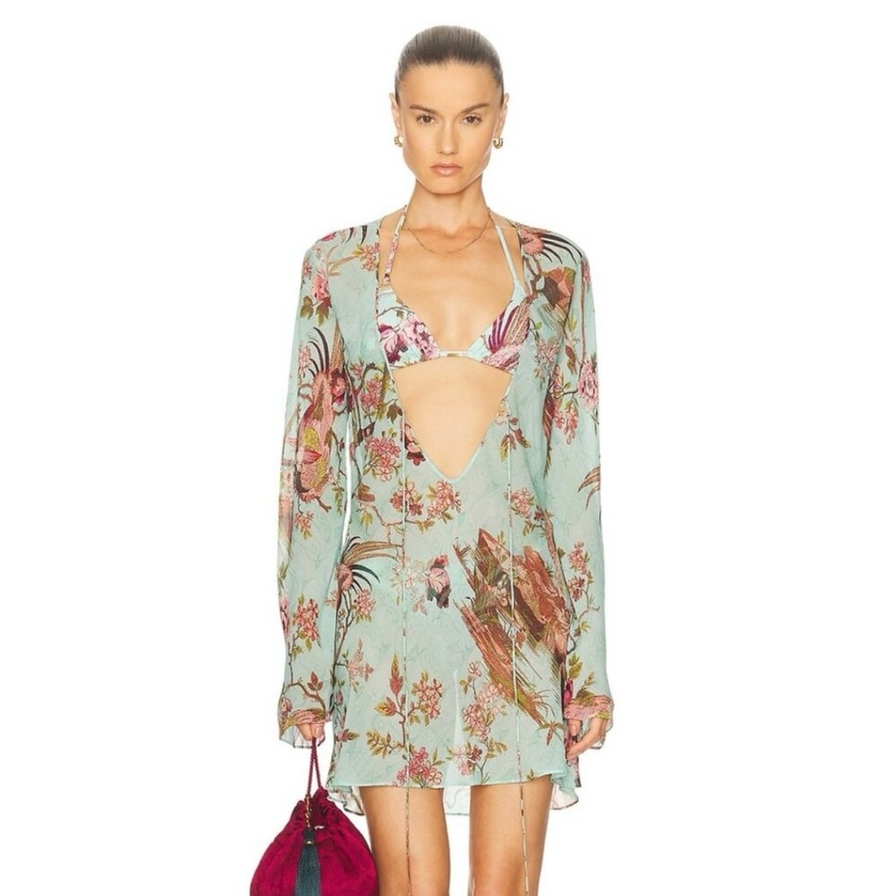 SKIMS Floral Print Dress - Multicolor